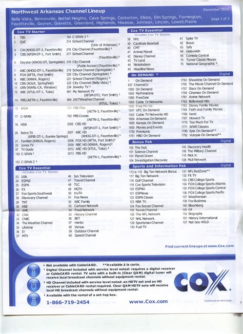 cox cable plans|cox cable basic plan.